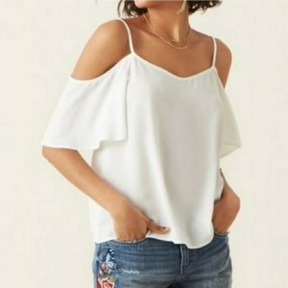 BP. Cold shoulder top - Picture 1 of 6